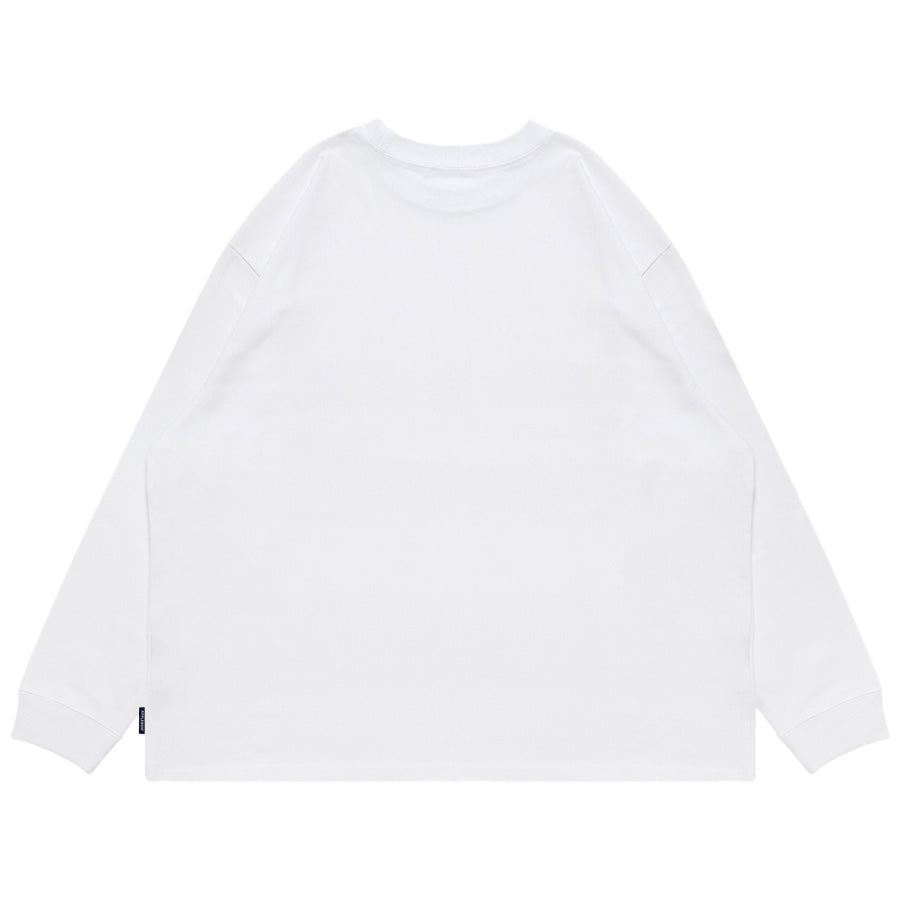 APPLEBUM ロングスリーブTシャツ ホワイト 背面