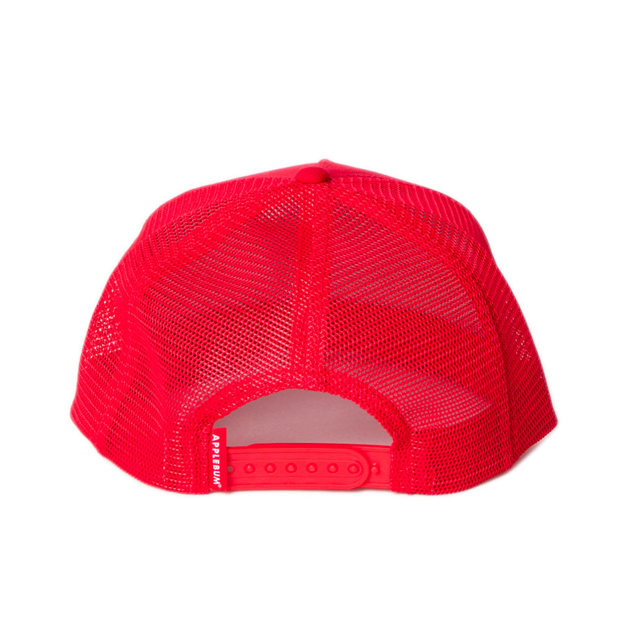 APPLEBUM PHILOSOPHY Mesh Cap 背面 アジャスター レッド HS2611104