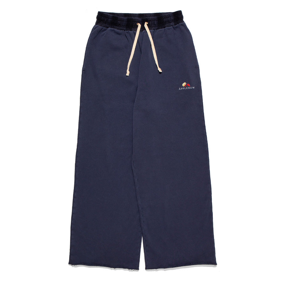APPLEBUM Pigment Sweat Pants ネイビー 正面