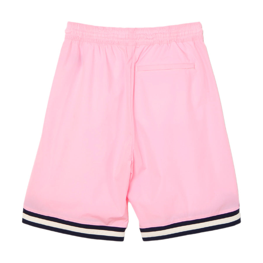 APPLEBUM Authentic Hoopers Shorts ピンク 背面デザイン