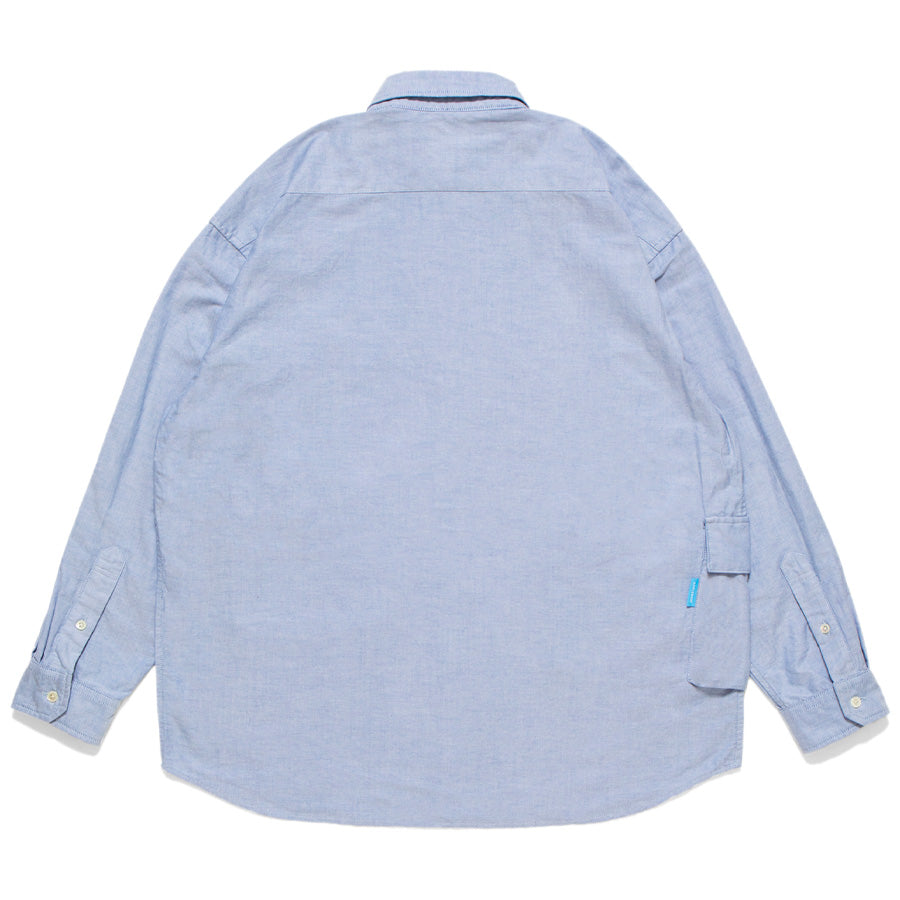 APPLEBUM オックスフォードシャツ ライトブルー 背面