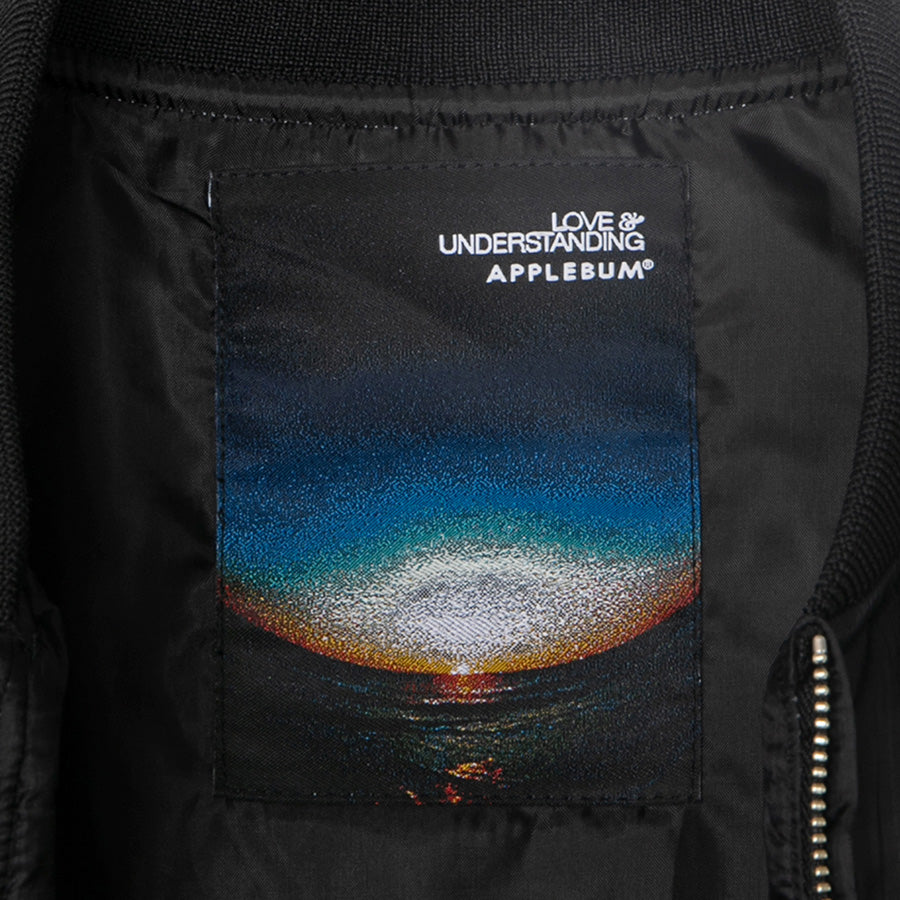 APPLEBUM QUILTING VEST キルティング ベスト ブラック ブランドタグ詳細 2620609