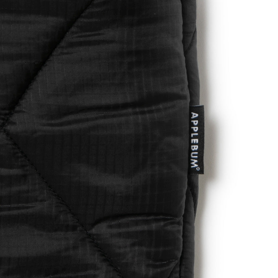 APPLEBUM QUILTING VEST キルティング ベスト ブラック ピスネーム詳細 2620609