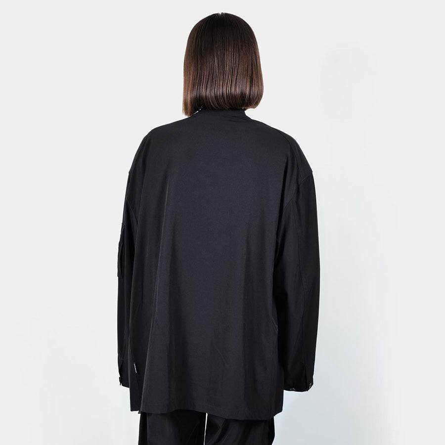 APPLEBUM Relax Jacket ブラック 着用 後ろ