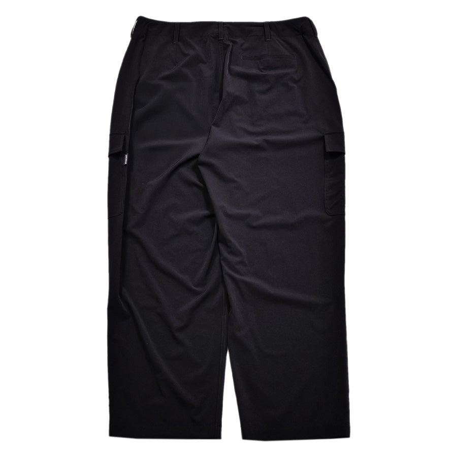 APPLEBUM ミリタリーカーゴパンツ ブラック 背面