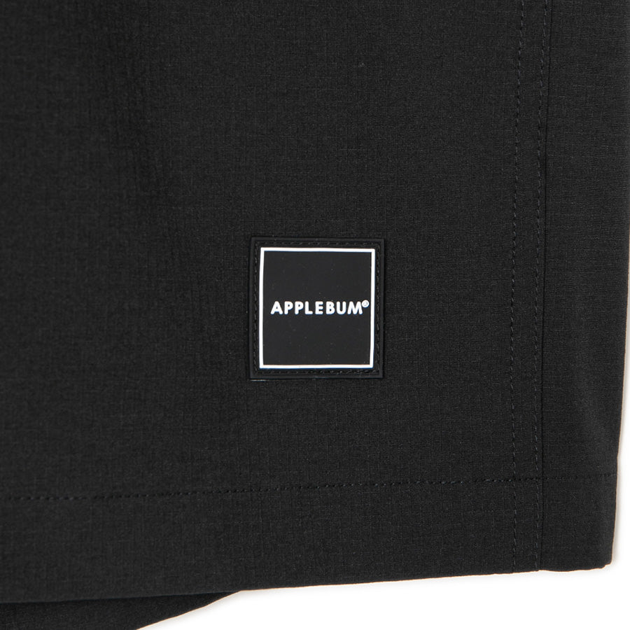 APPLEBUM ショーツ ロゴパッチ 左裾
