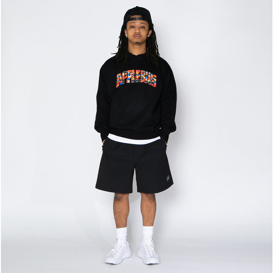 APPLEBUM ショーツ モデル着用 正面 全身
