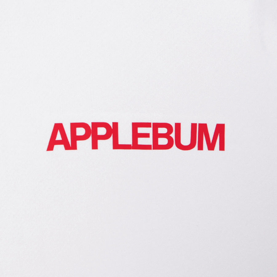 APPLEBUM フロントロゴ プリント ホワイト