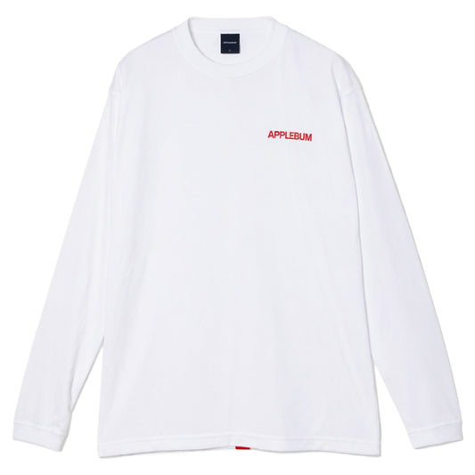 APPLEBUM Show & Prove L/S Dry T-shirt ホワイト 正面