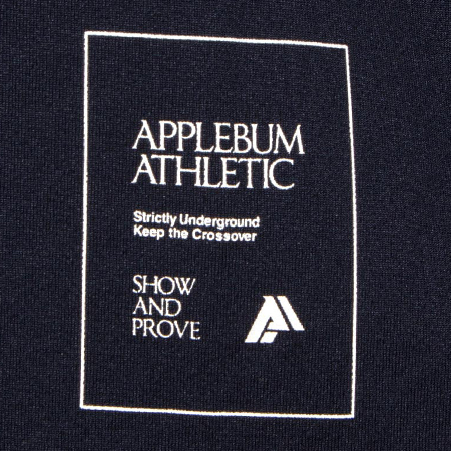 APPLEBUM Show and Prove 裾ロゴ ネイビー