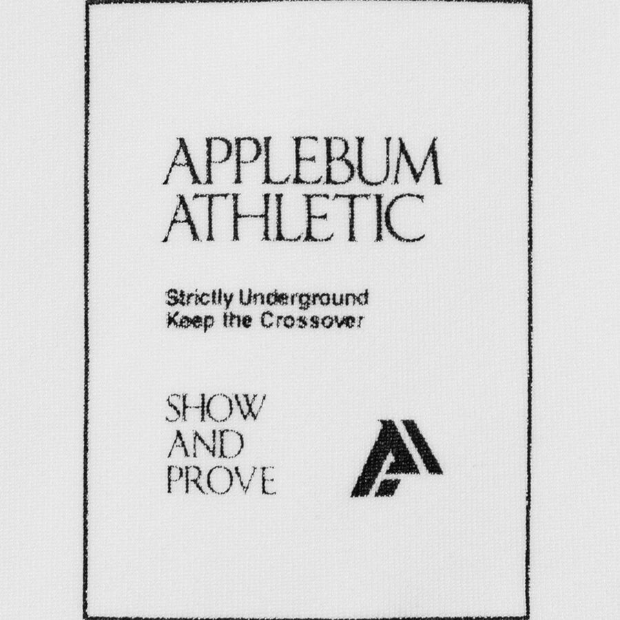 APPLEBUM Show and Prove 裾ロゴ ホワイト