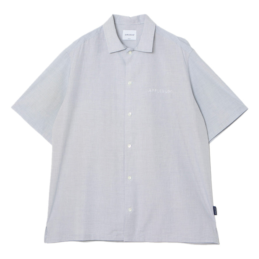 APPLEBUM Smooth Typewriter S/S Shirt グレー 正面