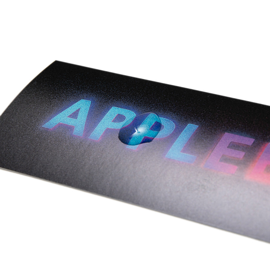 APPLEBUM ステッカー 耐水仕様 撥水 ディテール