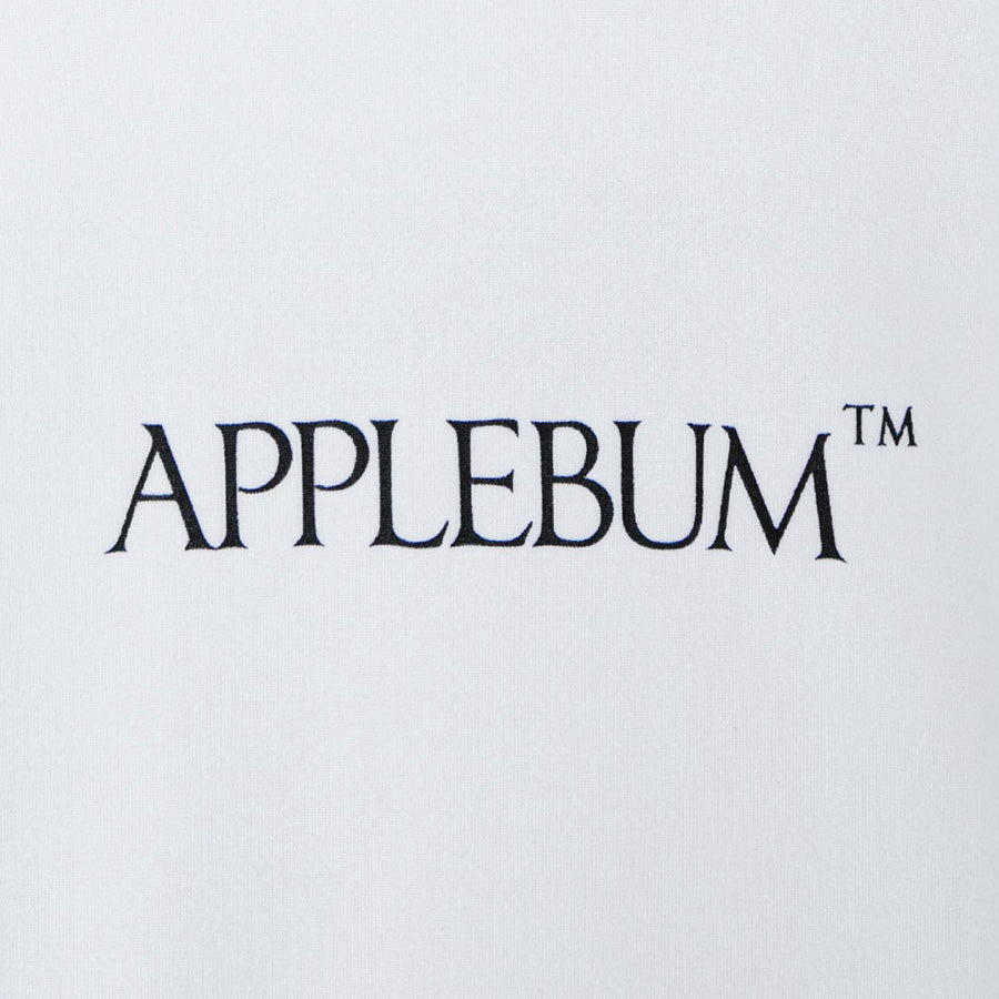 APPLEBUM フロントロゴ プリント ホワイト