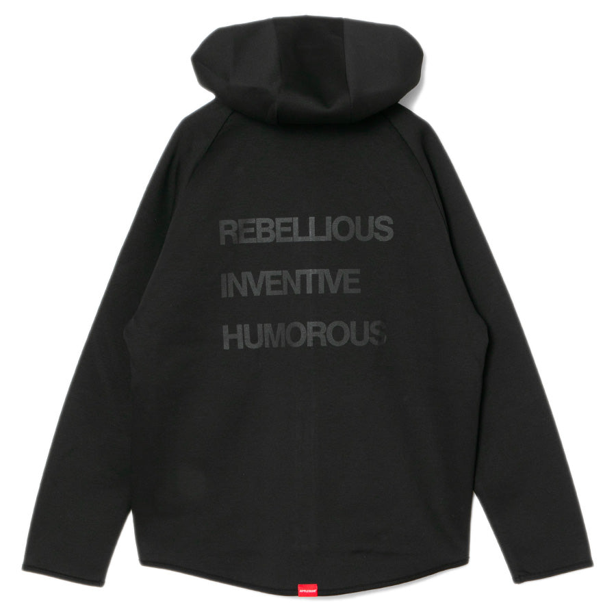 APPLEBUM | アップルバム [Show & Prove] Tech Zip Up Parka ブラック