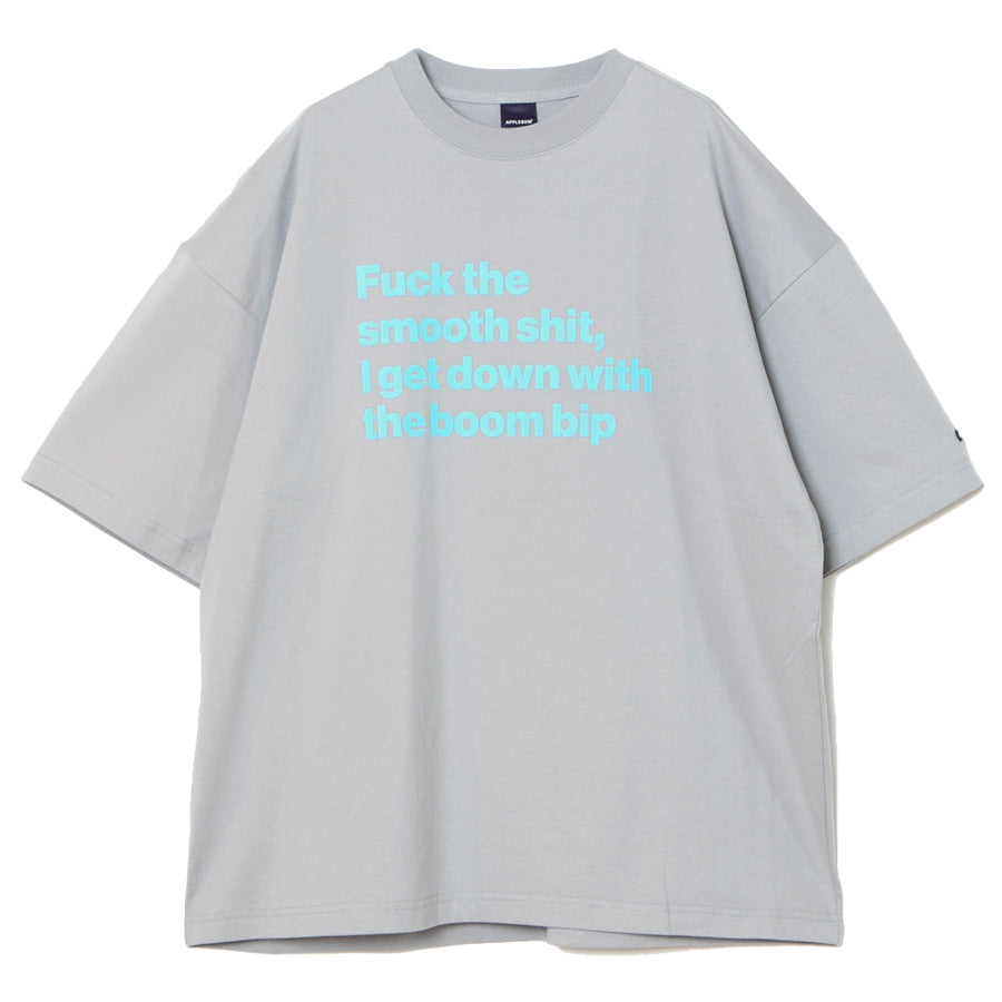 APPLEBUM Tシャツ グレー グラフィック 正面