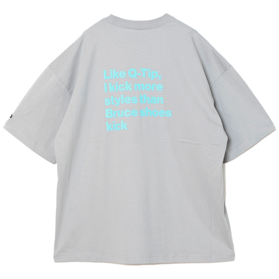 APPLEBUM Tシャツ グレー 背面 プリント