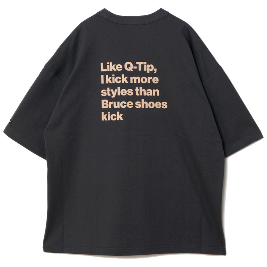 APPLEBUM Tシャツ スミクロ 背面 プリント