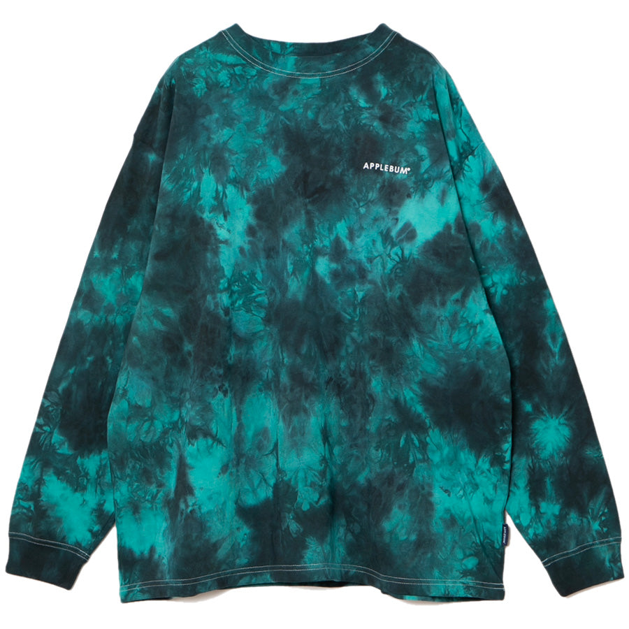 APPLEBUM（アップルバム） タイダイ L/S Tシャツ 12oz 正面