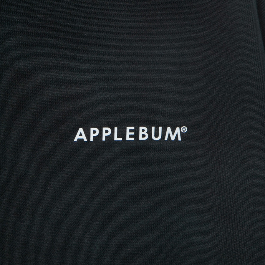 APPLEBUM TIEDYE HOODIE パーカー ネイビー 左胸 ワンポイントロゴプリント 2620412