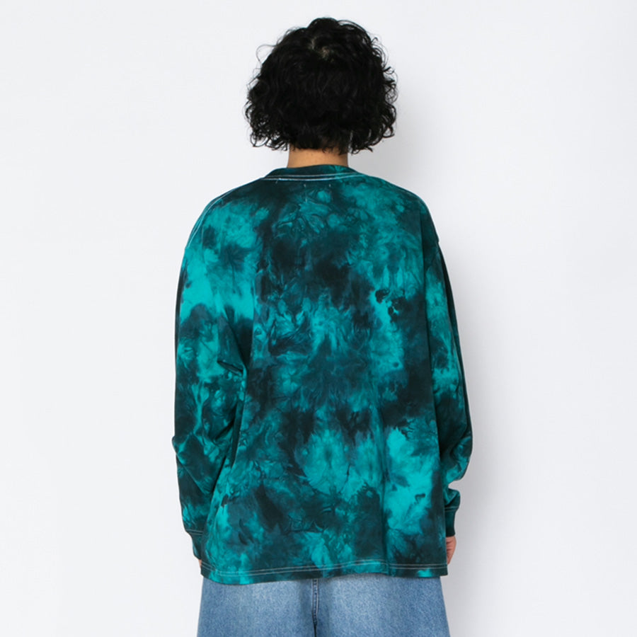 APPLEBUM（アップルバム） タイダイ ロンT 着用 後ろ