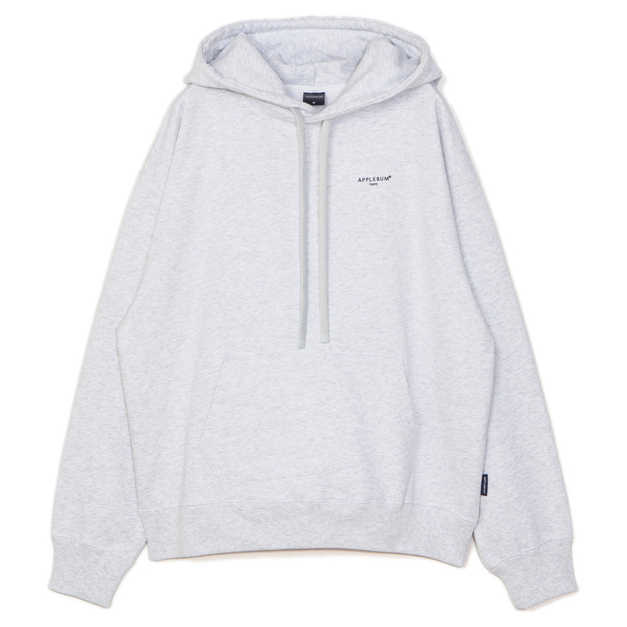 APPLEBUM TOKYO HOODIE プルオーバーパーカー アッシュ 正面 平置き 2620408