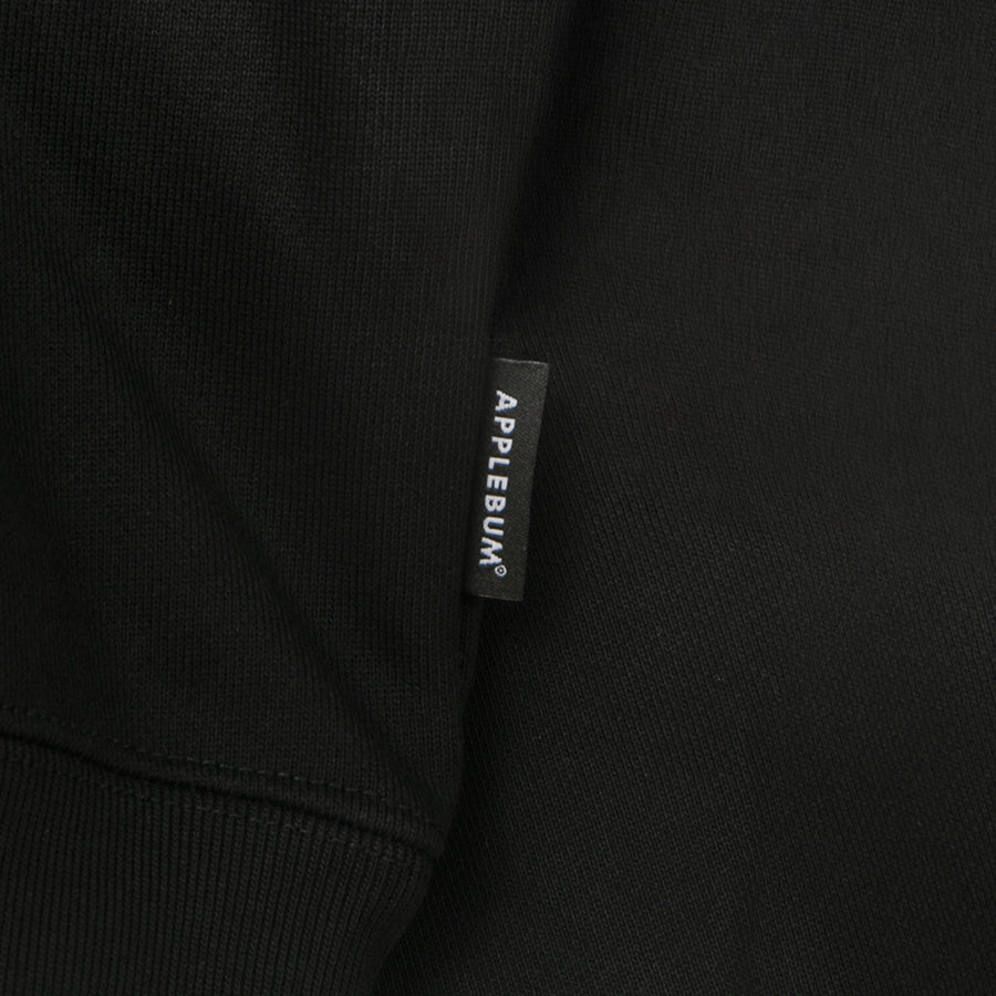 APPLEBUM TOKYO HOODIE プルオーバーパーカー ブラック ピスネーム詳細 2620408