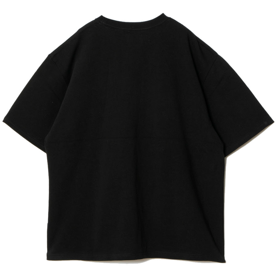 APPLEBUM（アップルバム）TOKYO UNDGRND T-shirt ブラック 平置き背面 HS2611103