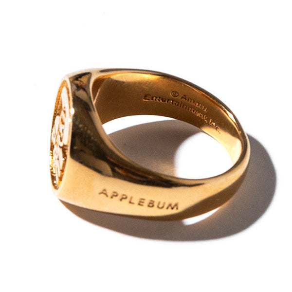 アップルバム コラボレーション APPLEBUM 2PAC LOGO RING 指輪