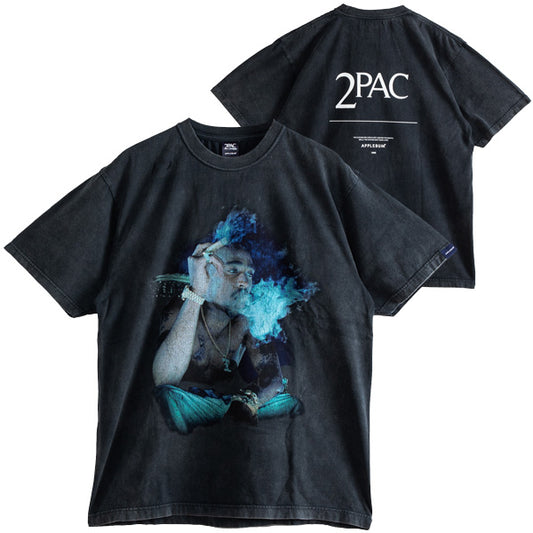 2PAC Resurrected Vintage T-Shirt (Smoke)
