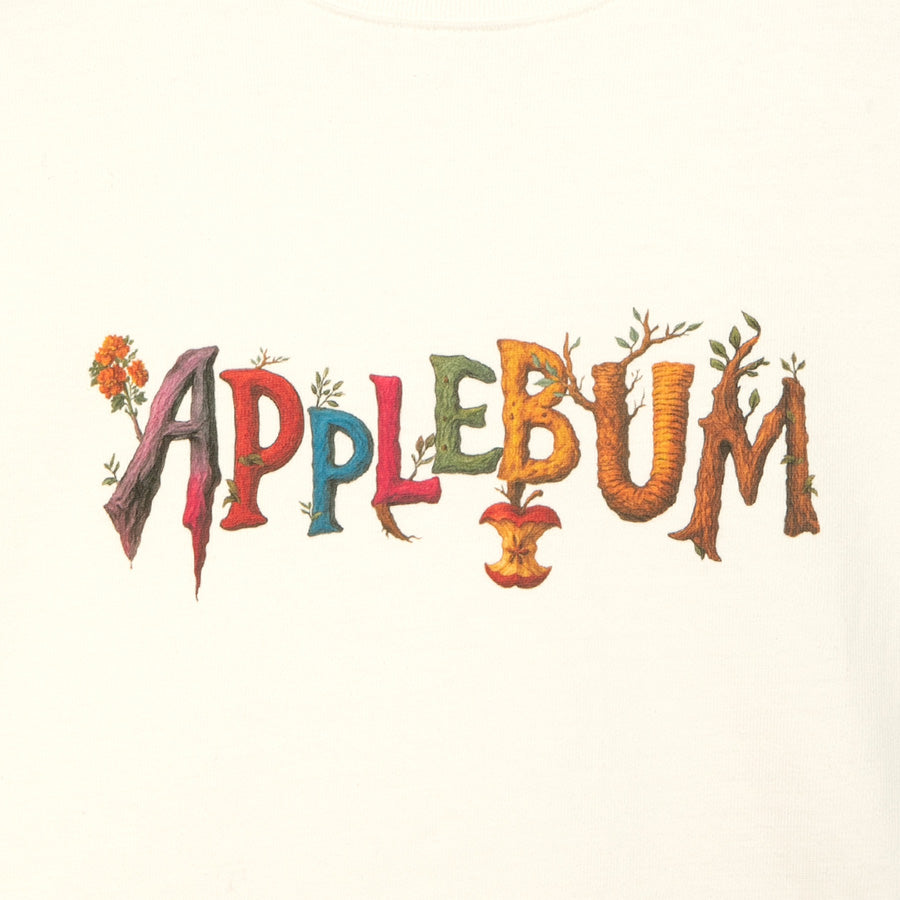 APPLEBUM（アップルバム）Blooming Culture Logo T-shirt ナチュラル Tシャツ 2611103