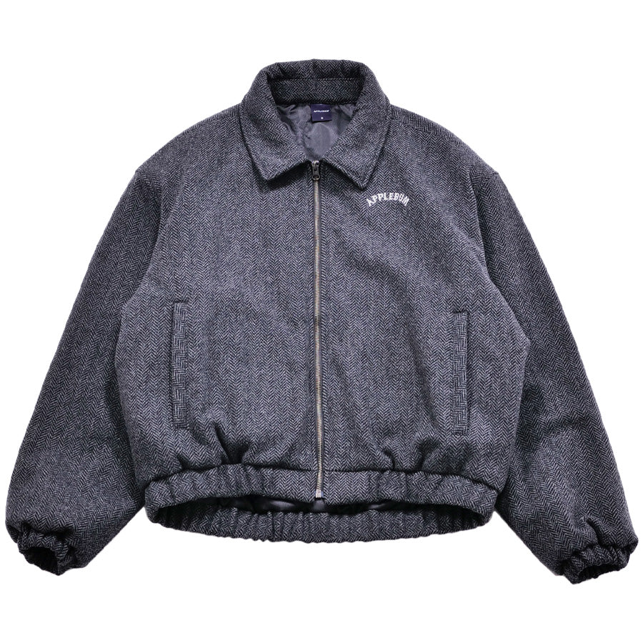 ジャケット・アウター APPLEBUM WOOL FLANNEL COTTON JACKET APPLEBUM | アップルバム Tweed Short Jacket 中綿キルティング