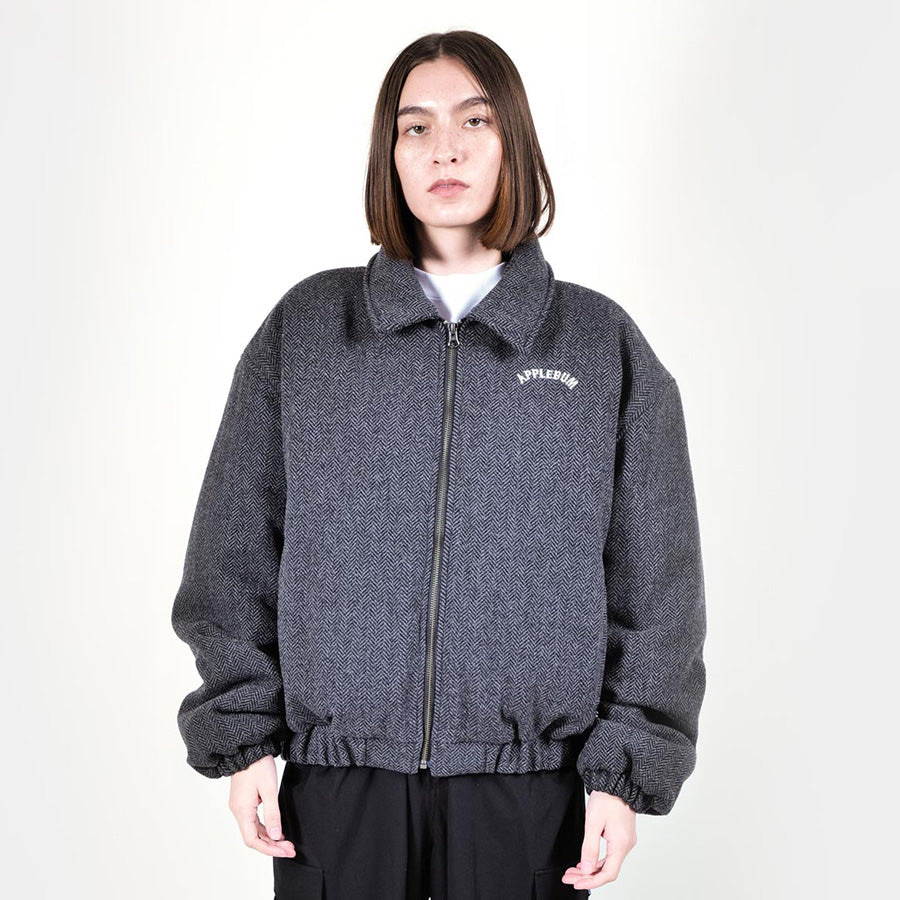 APPLEBUM | アップルバム Tweed Short Jacket 中綿キルティング