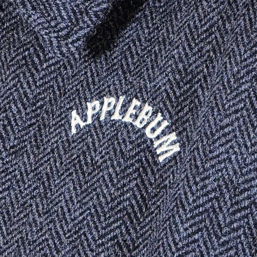 APPLEBUM 左胸ロゴ刺繍 ディテール