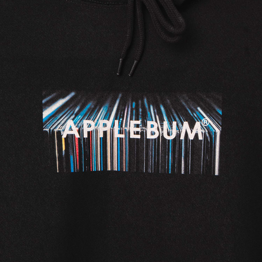 APPLEBUM レコードグラフィック 刺繍ロゴ ディテール ブラック