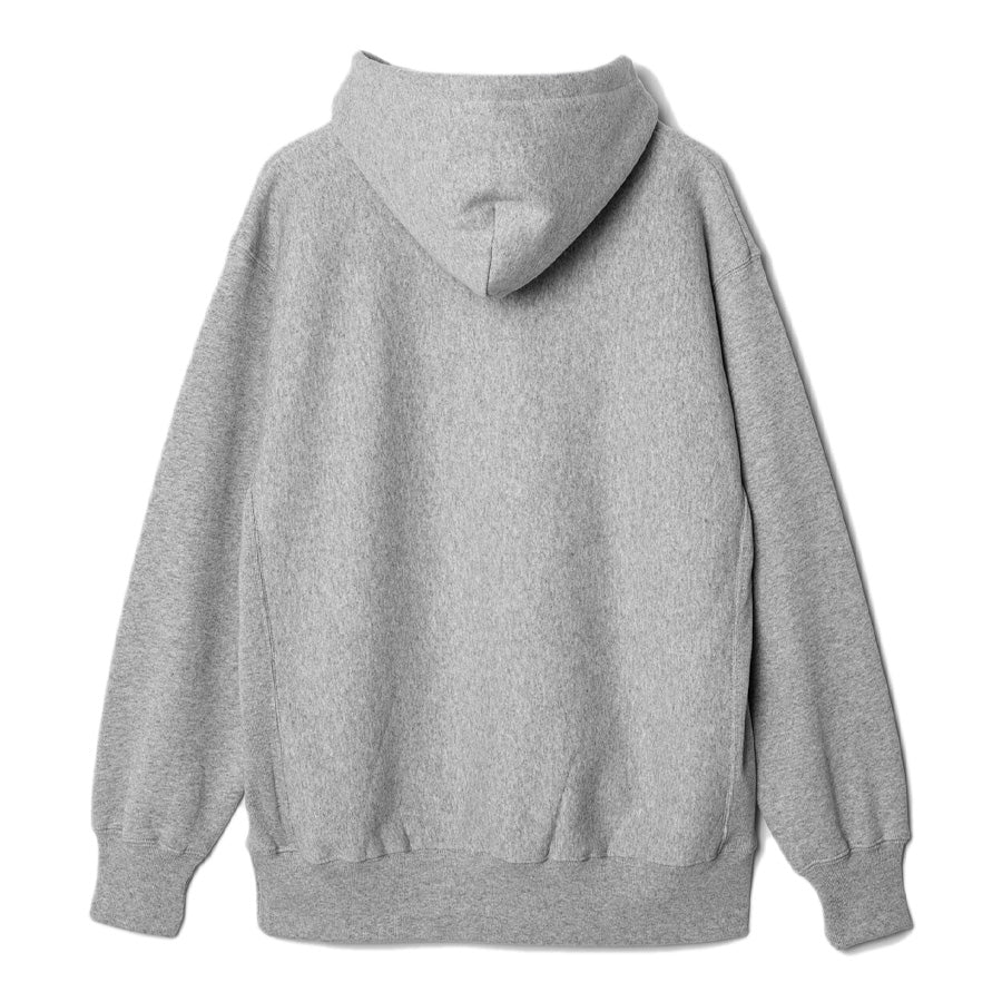 APPLEBUM スウェットパーカー ヘザーグレー 背面