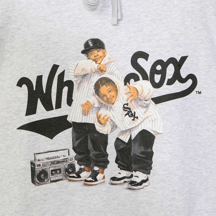 APPLEBUM WHITE SOX BOYZ HOODIE アッシュ フロントグラフィック ML2620404W
