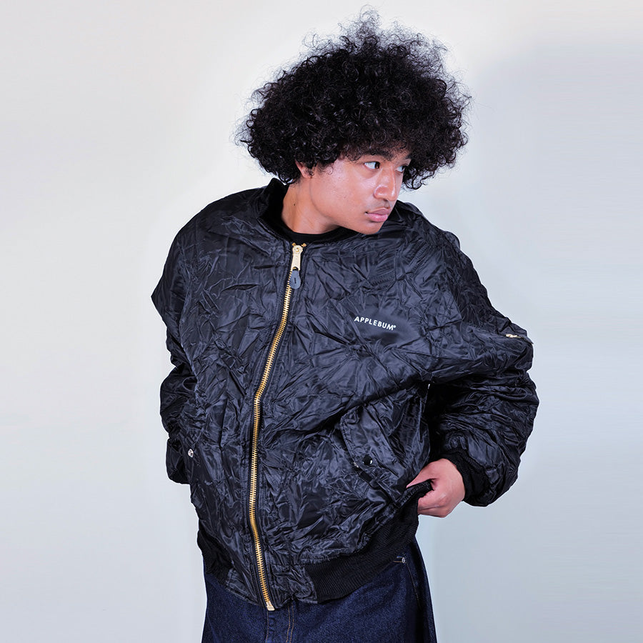 APPLEBUM | アップルバム Wrinkled MA-1 Jacket リバーシブル