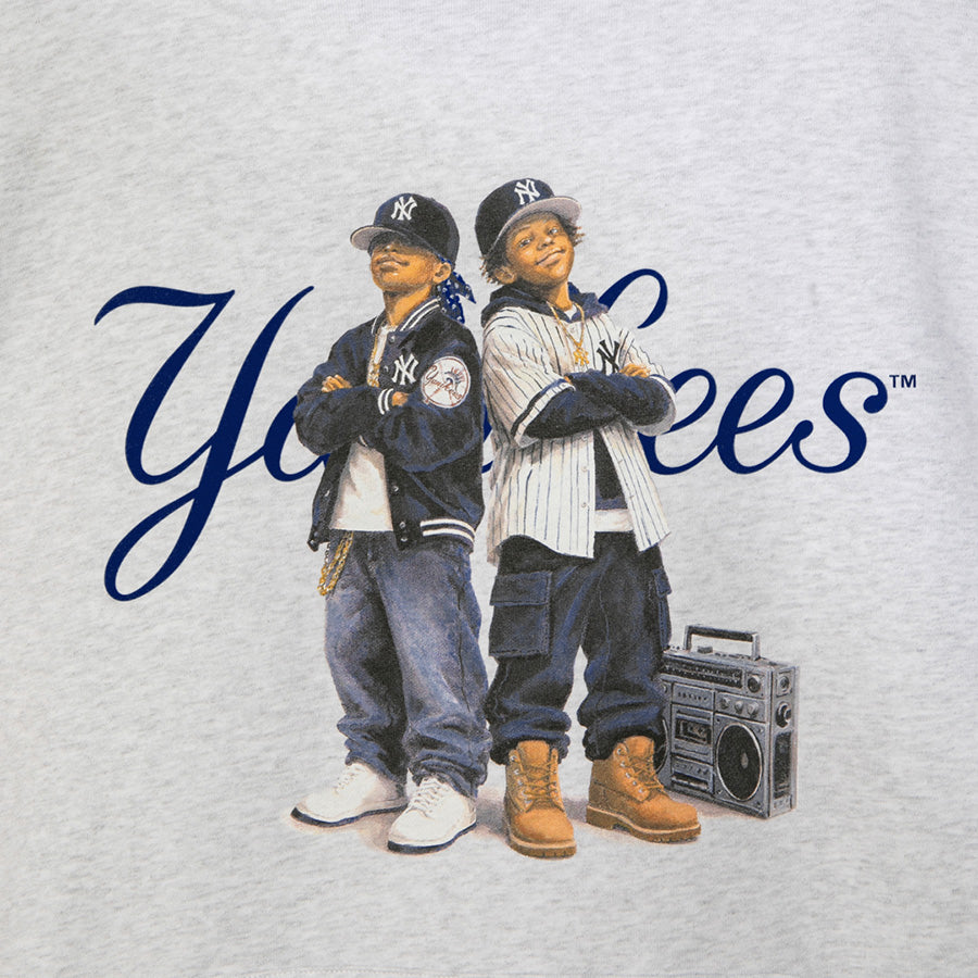 APPLEBUM YANKEES BOYZ HOODIE アッシュ フロントグラフィック ML2620404Y