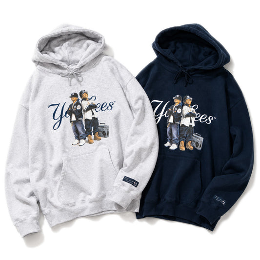 APPLEBUM YANKEES BOYZ HOODIE アッシュ ネイビー 2カラー MLB パーカー ML2620404Y