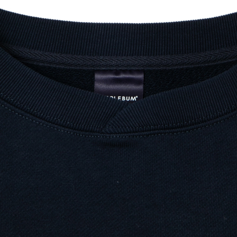 APPLEBUM YANKEES GIRL CREW SWEAT クルースウェット ネイビー 首周り リブ詳細 ML2620405Y