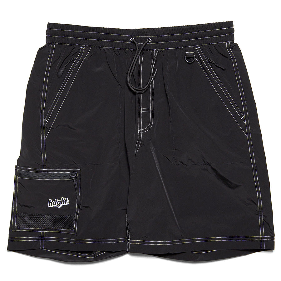 HAIGHT 2WAY SHORTS ブラック 正面