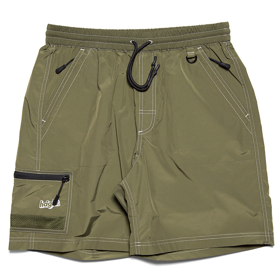 HAIGHT 2WAY SHORTS オリーブ 正面