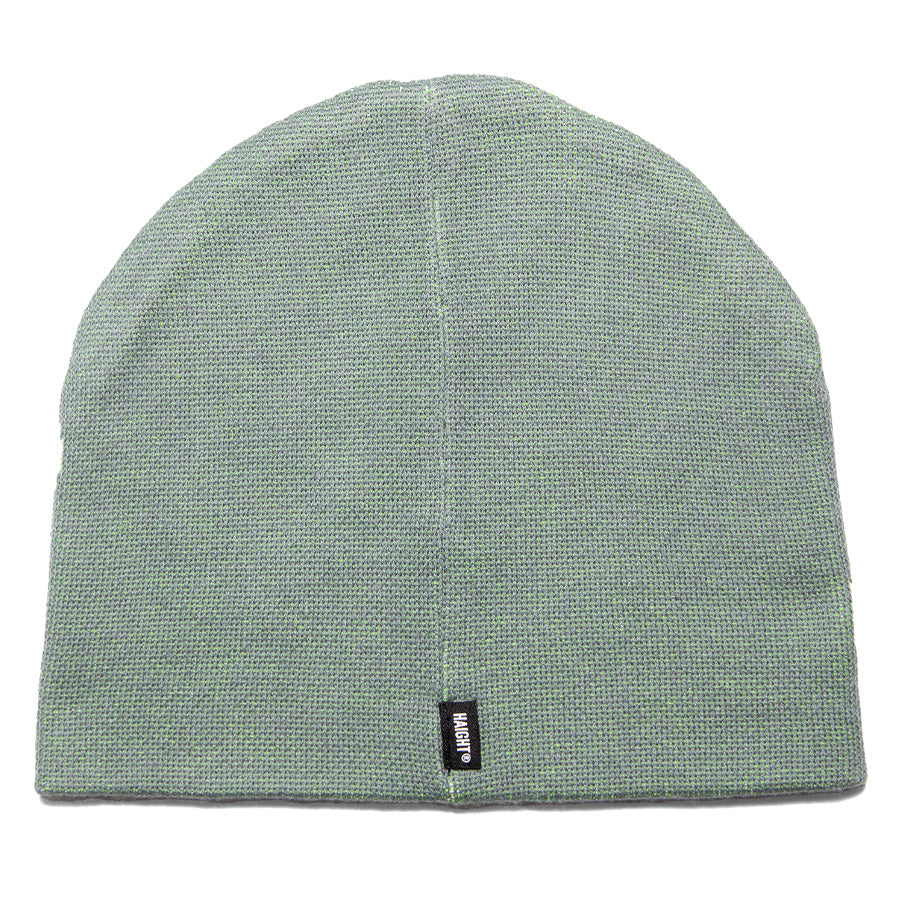 HAIGHT ATHLETIC BEANIE ビーニー グレー 背面 平置き HTAW-266002