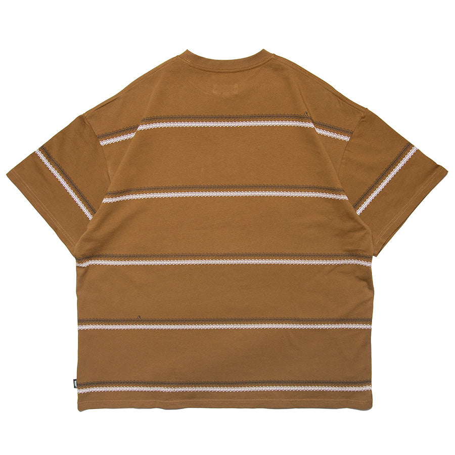 HAIGHT Tシャツ ブラウン 背面