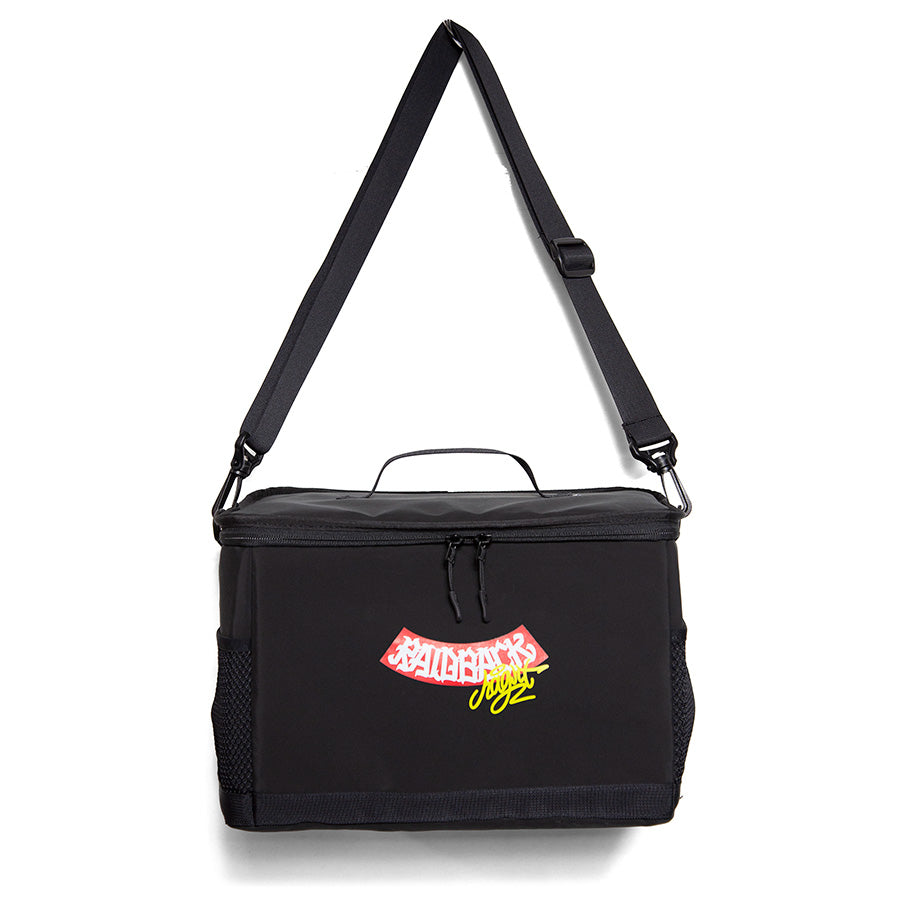 HAIGHT RAIDBACK COOLER BAG ft.CASPER ブラック 正面デザイン