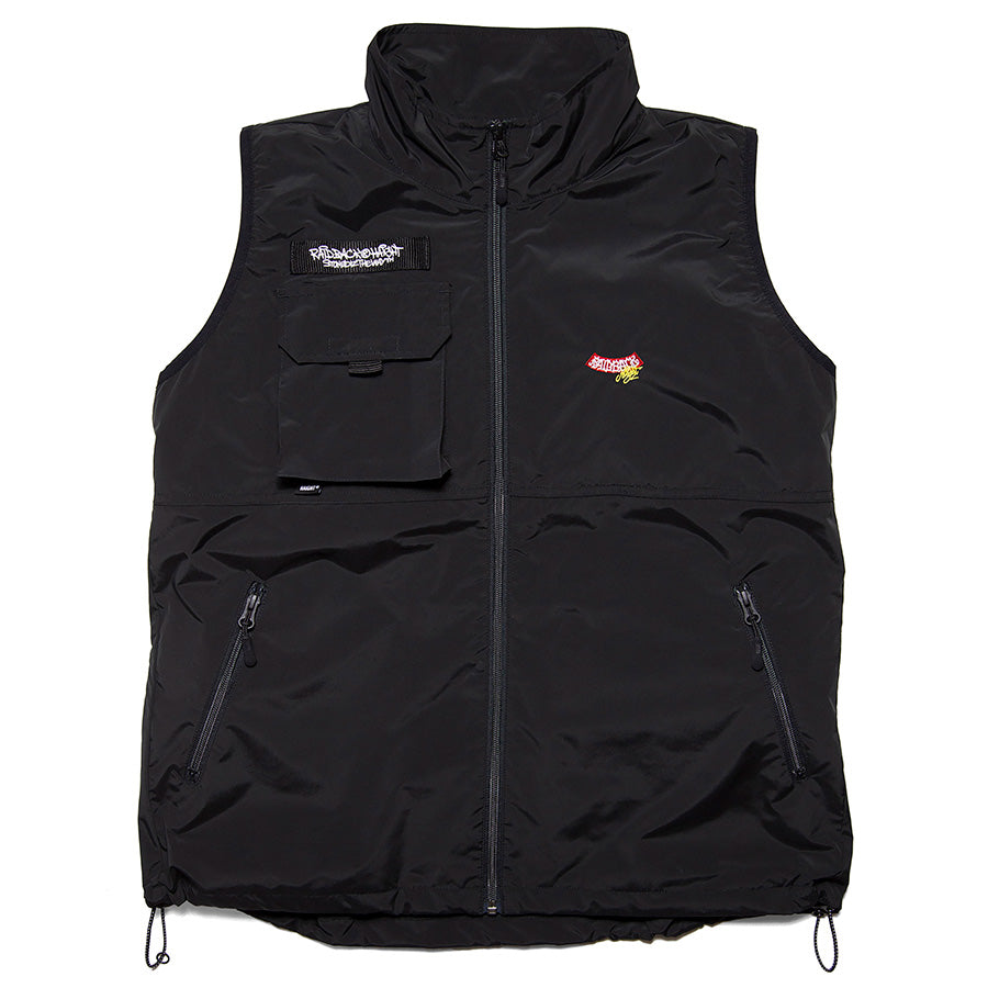 HAIGHT RAIDBACK FAN VEST ブラック 空調服ベスト 正面デザイン