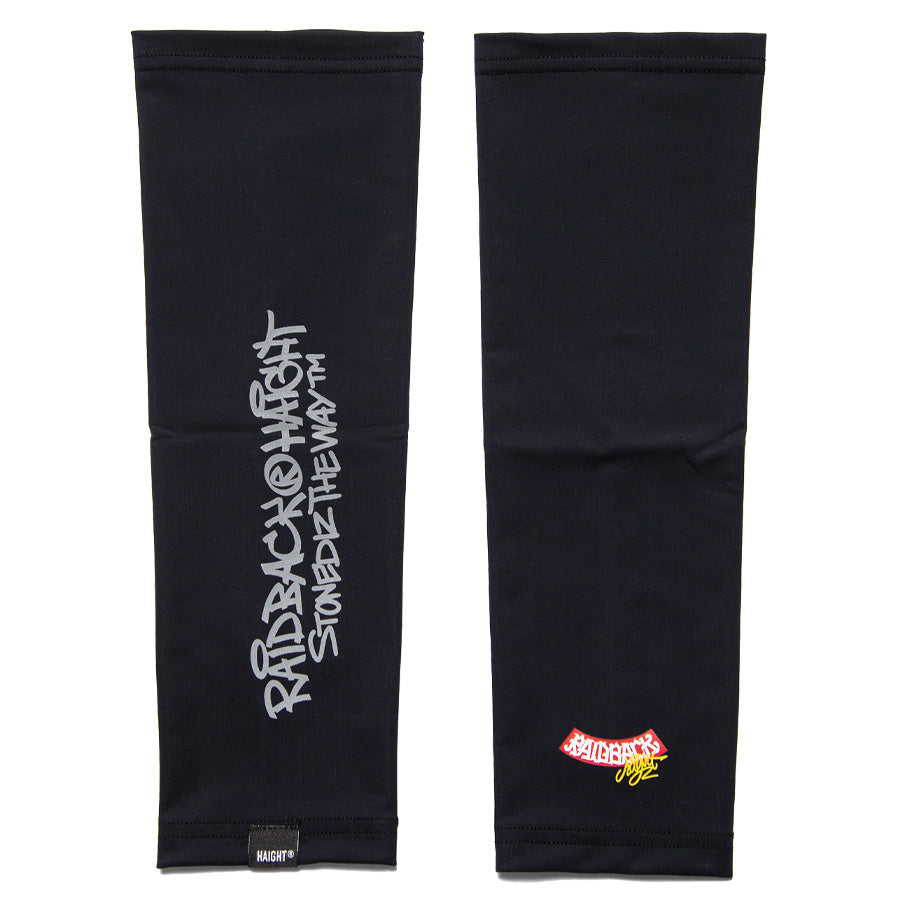 HAIGHT RAIDBACK ARM SLEEVE ブラック アームスリーブ 正面デザイン