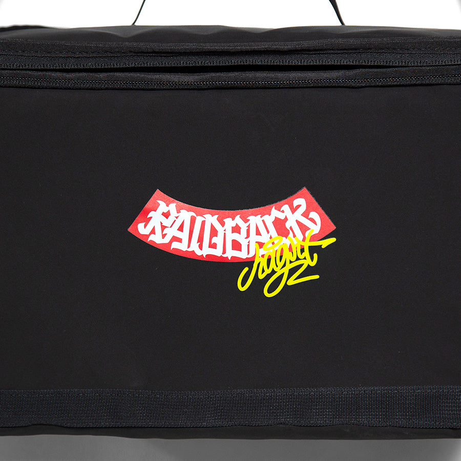 HAIGHT RAIDBACK COOLER BAG ft.CASPER ブラック ロゴプリント詳細