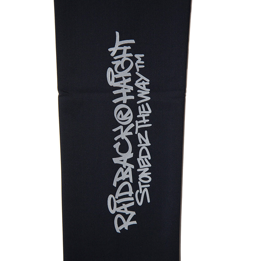 HAIGHT RAIDBACK ARM SLEEVE ブラック リフレクターロゴ詳細